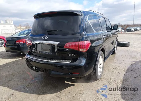 2014 Infiniti Qx80 z USA, uszkodzony, nr VIN JN8AZ2NE9E9069450